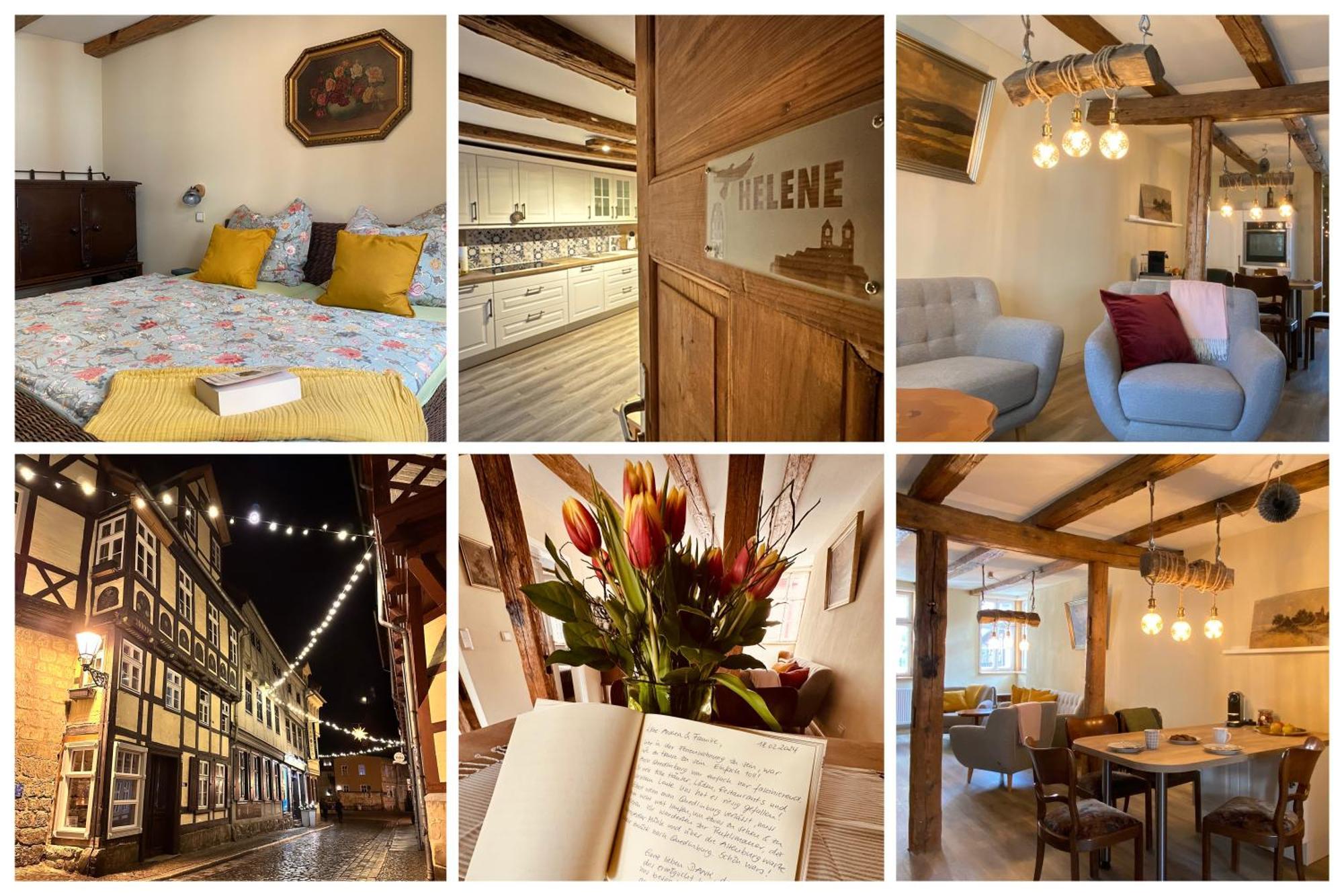 Ferienwohnung Helene Im Einzeldenkmal - Lange Gasse 29 Quedlinburg Buitenkant foto