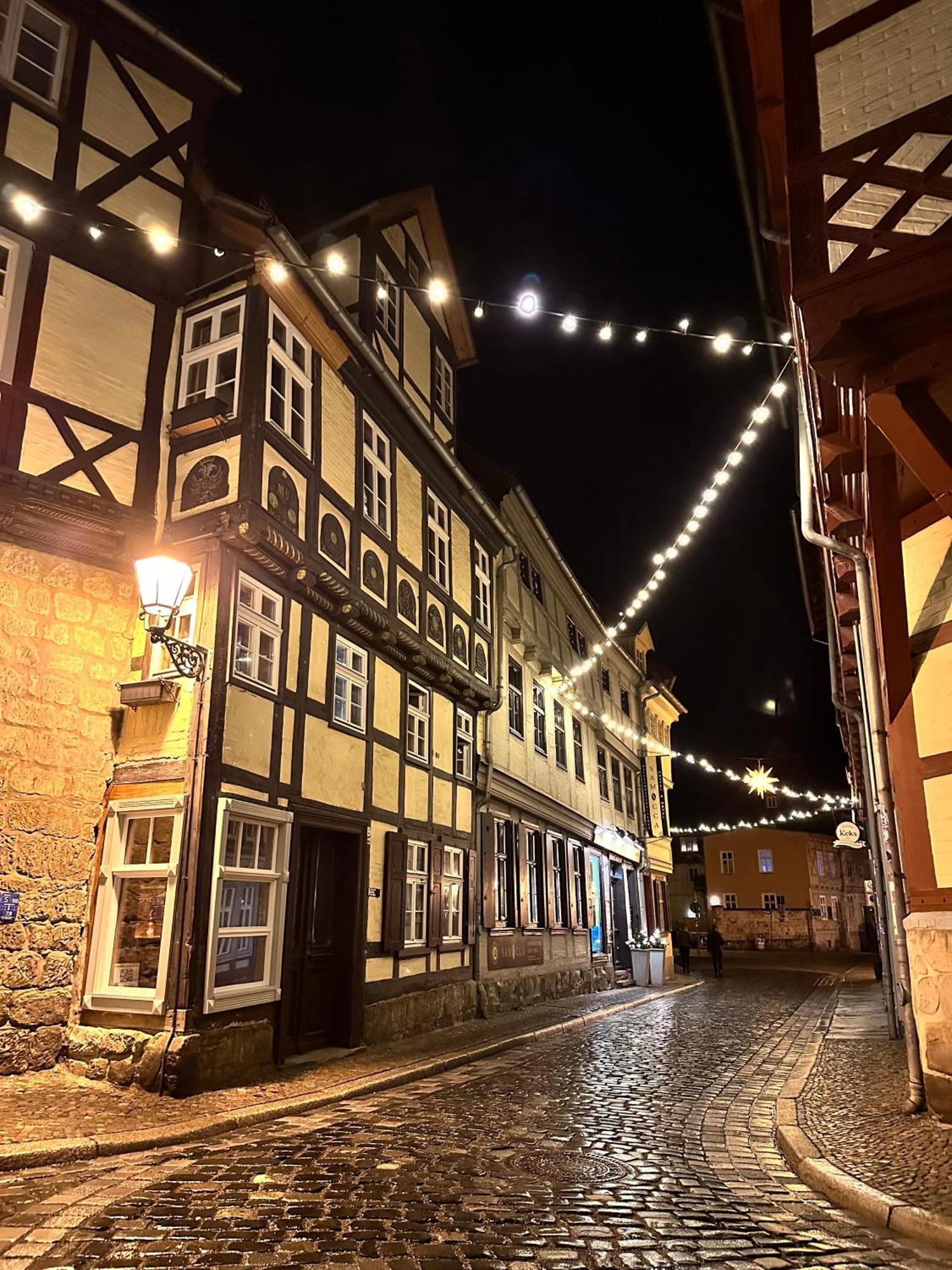 Ferienwohnung Helene Im Einzeldenkmal - Lange Gasse 29 Quedlinburg Buitenkant foto