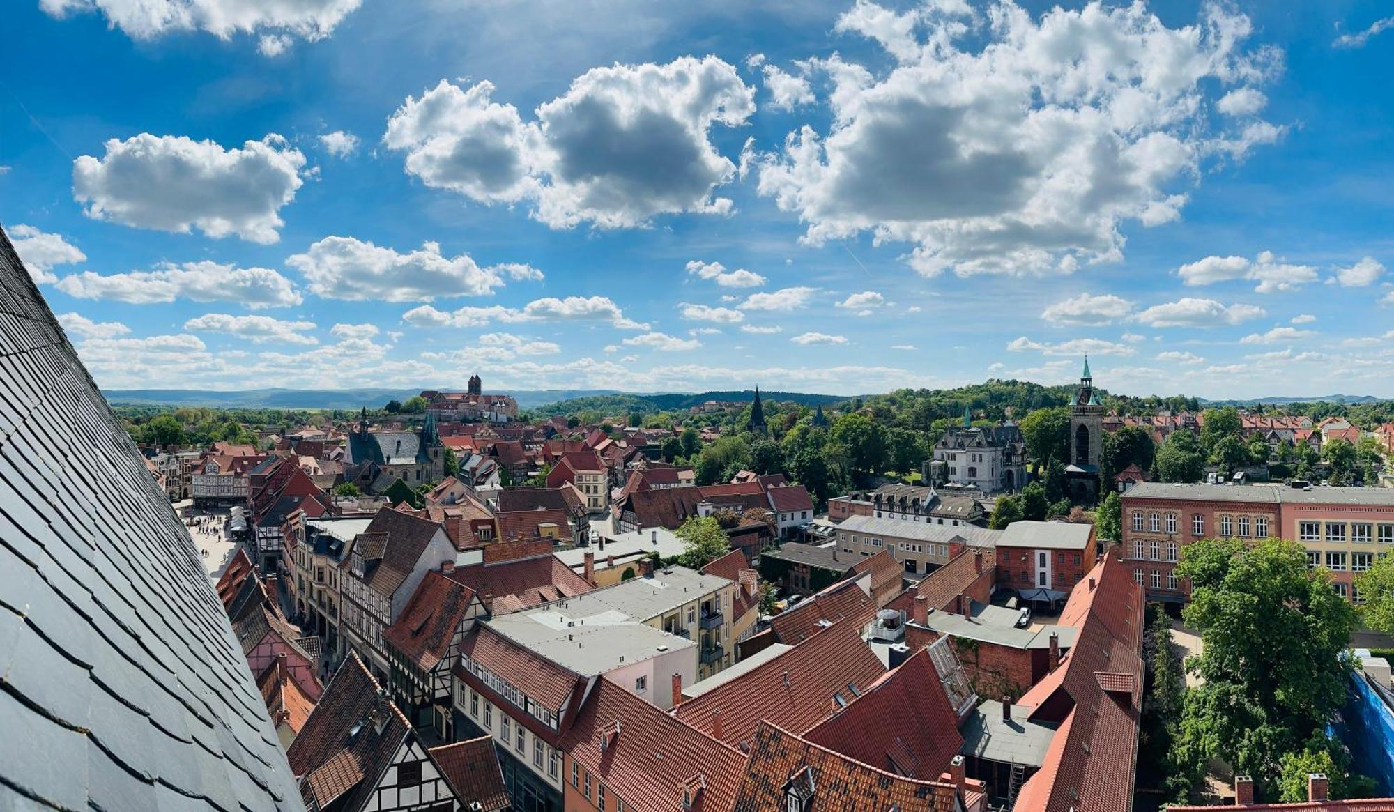 Ferienwohnung Helene Im Einzeldenkmal - Lange Gasse 29 Quedlinburg Buitenkant foto