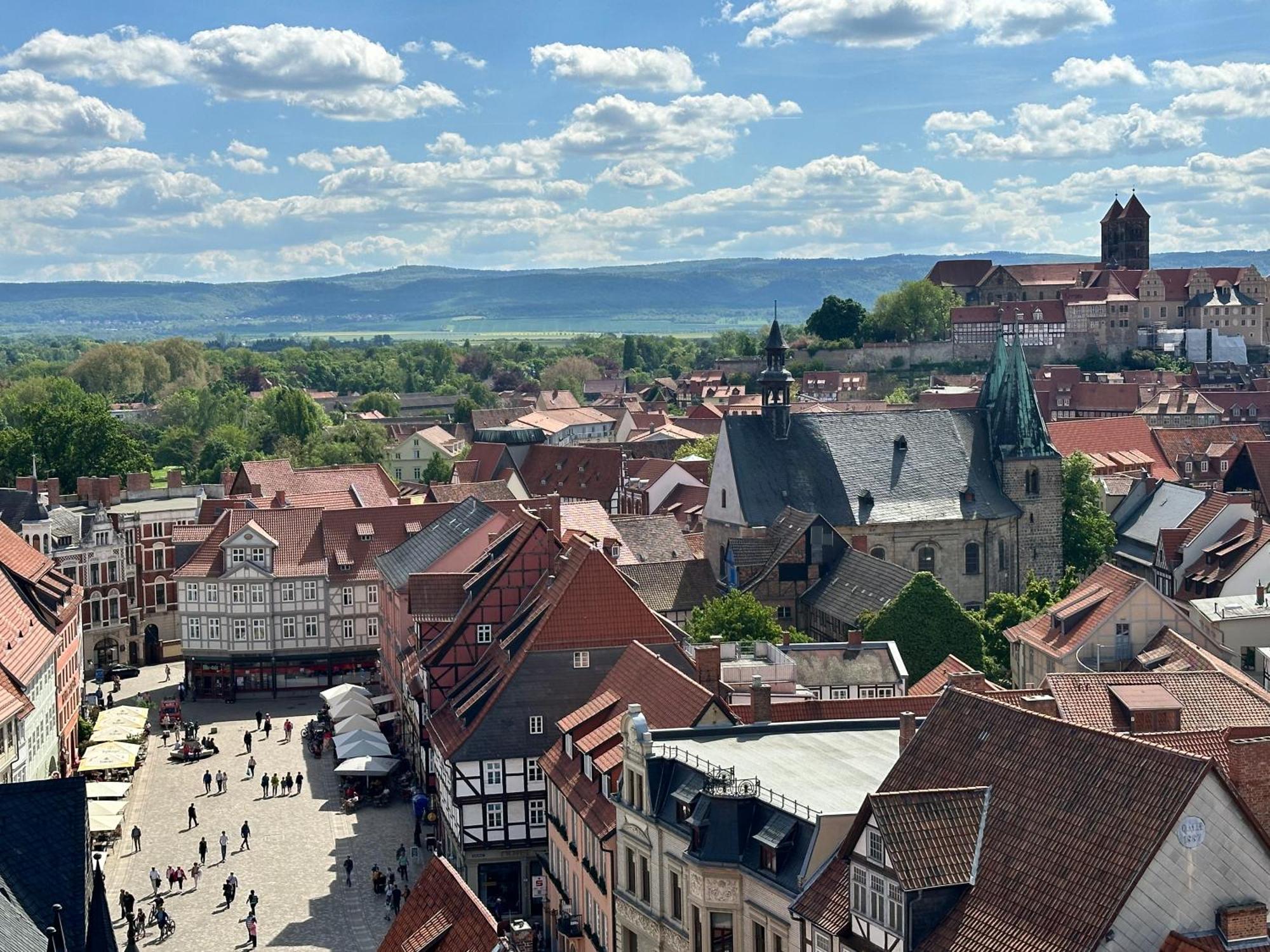 Ferienwohnung Helene Im Einzeldenkmal - Lange Gasse 29 Quedlinburg Buitenkant foto