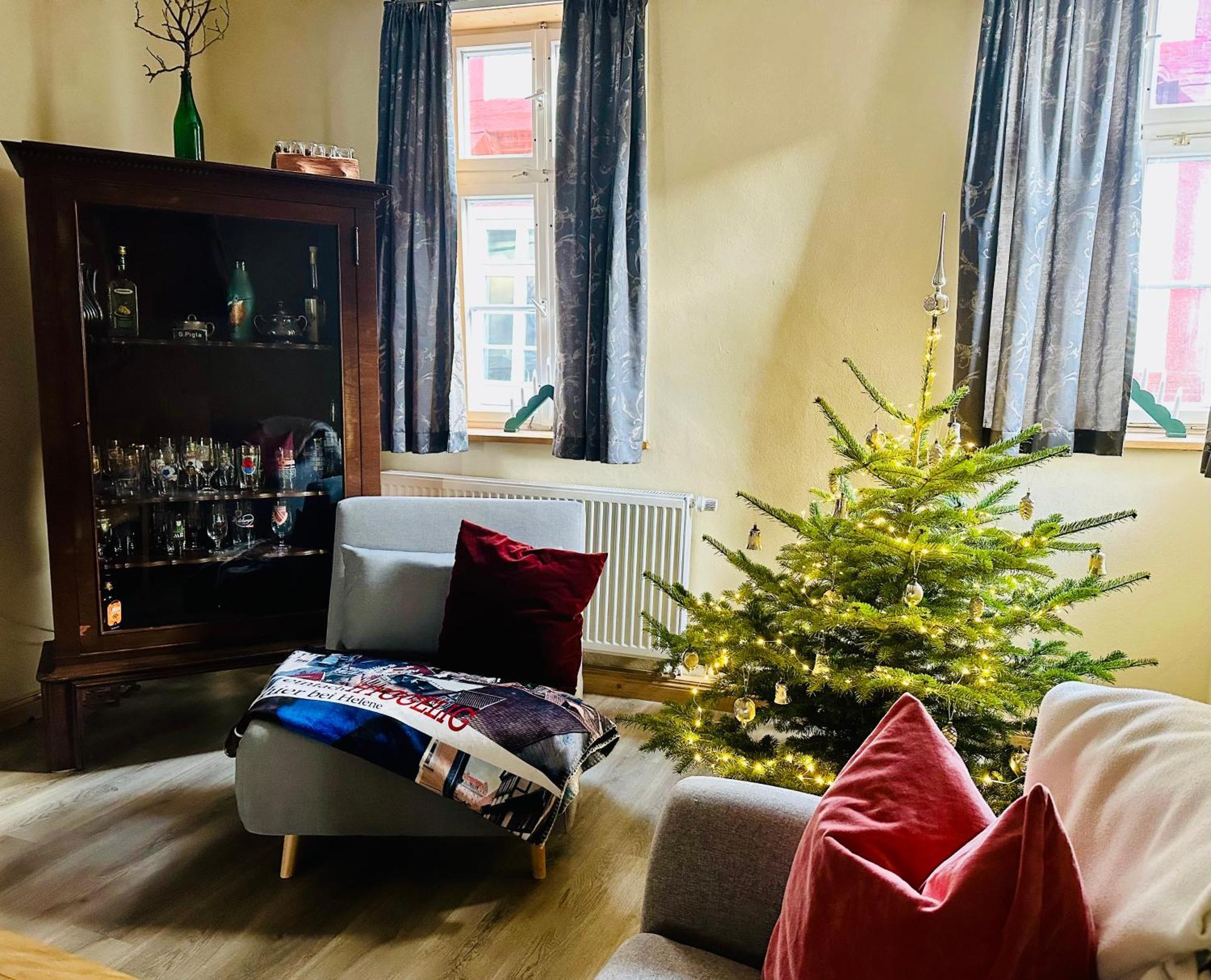 Ferienwohnung Helene Im Einzeldenkmal - Lange Gasse 29 Quedlinburg Buitenkant foto